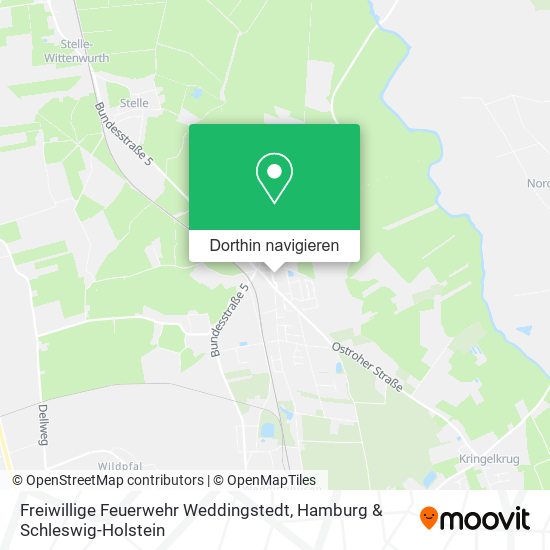 Freiwillige Feuerwehr Weddingstedt Karte