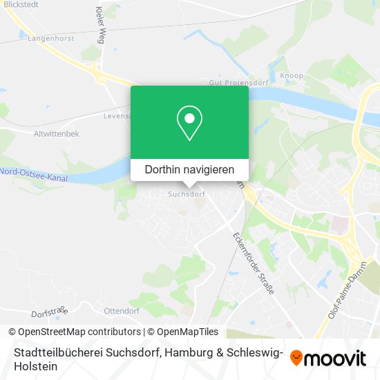 Stadtteilbücherei Suchsdorf Karte