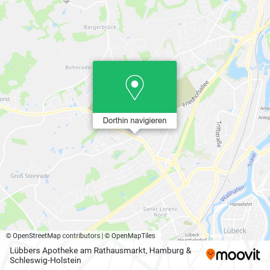 Lübbers Apotheke am Rathausmarkt Karte