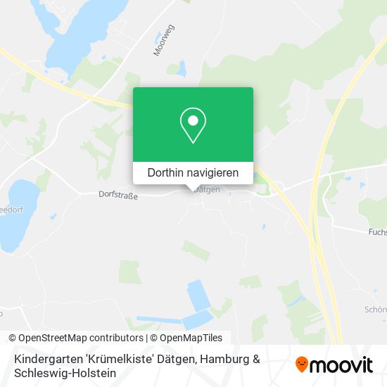 Kindergarten 'Krümelkiste' Dätgen Karte