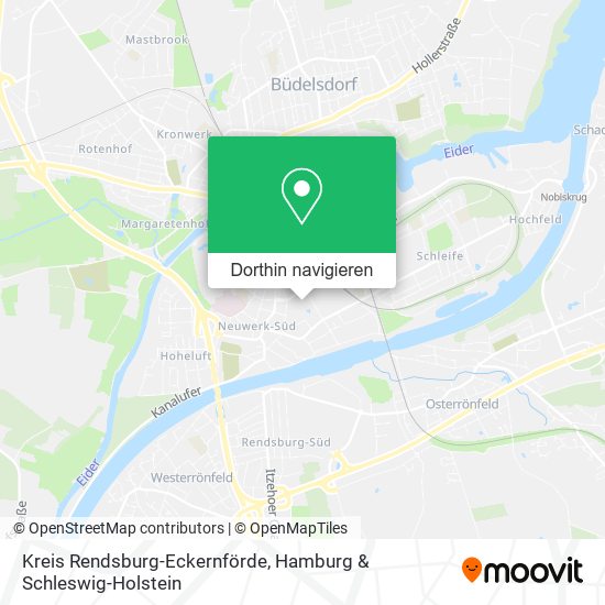 Kreis Rendsburg-Eckernförde Karte