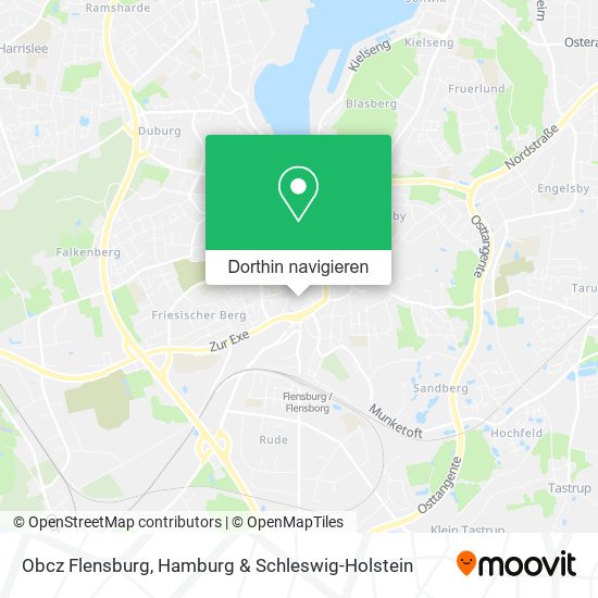 Obcz Flensburg Karte