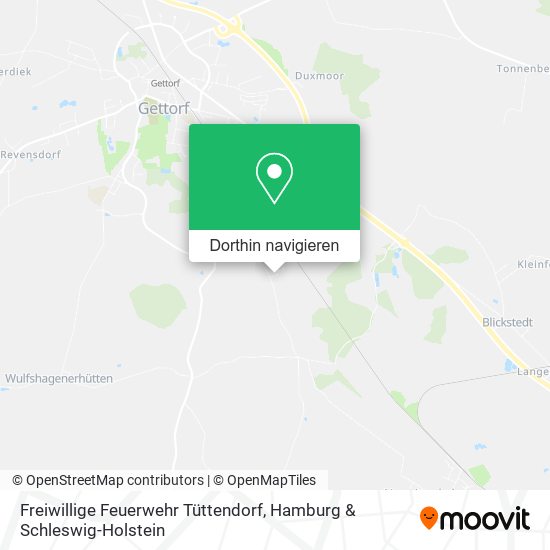 Freiwillige Feuerwehr Tüttendorf Karte