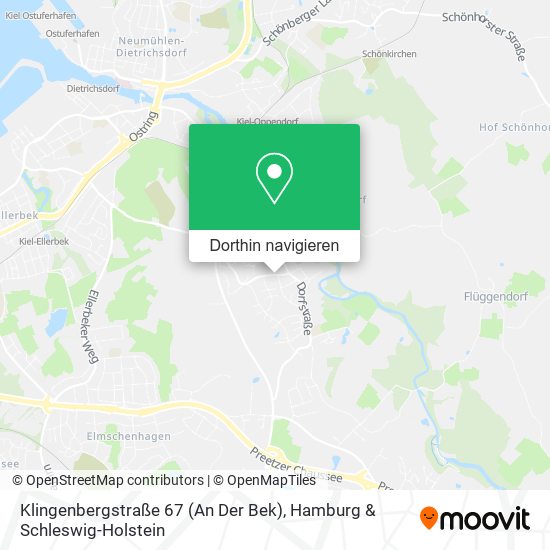 Klingenbergstraße 67 (An Der Bek) Karte