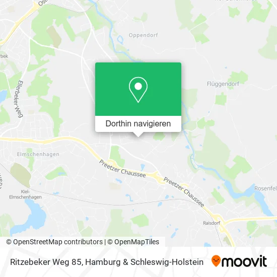 Ritzebeker Weg 85 Karte