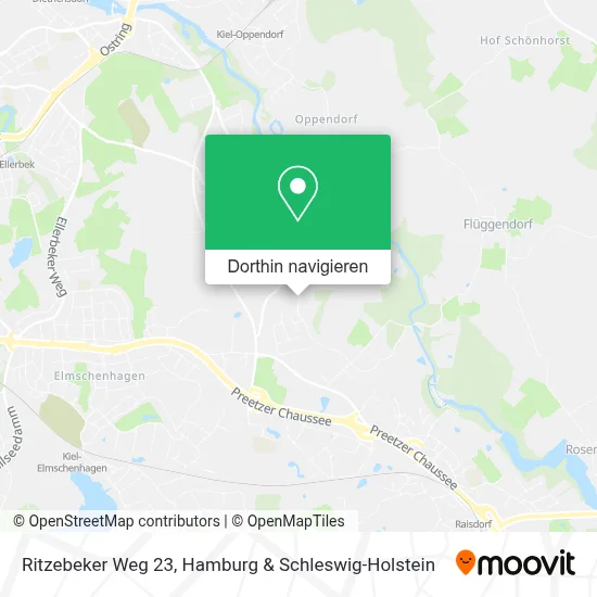 Ritzebeker Weg 23 Karte