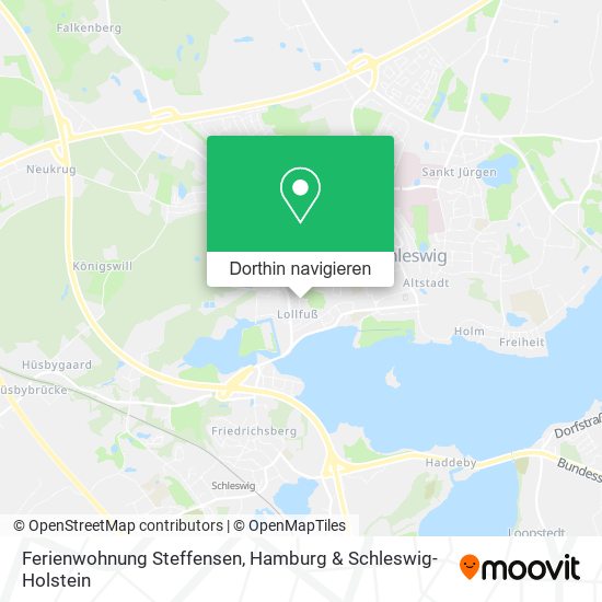 Ferienwohnung Steffensen Karte