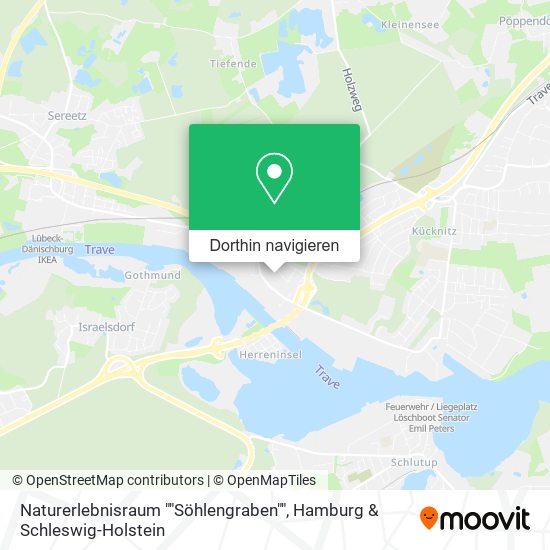 Naturerlebnisraum ""Söhlengraben"" Karte