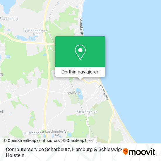 Computerservice Scharbeutz Karte