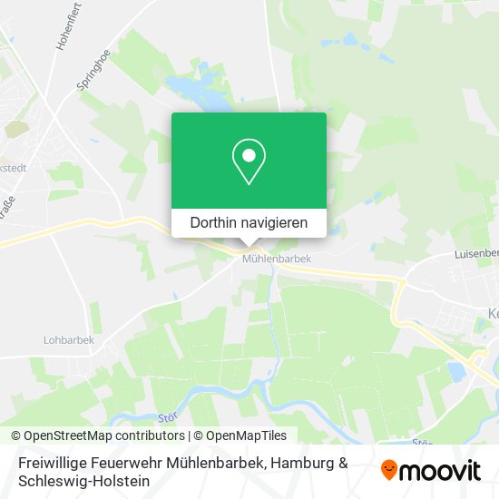 Freiwillige Feuerwehr Mühlenbarbek Karte