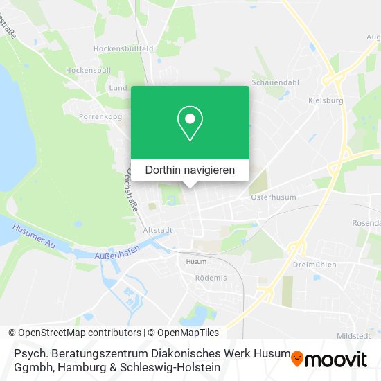 Psych. Beratungszentrum Diakonisches Werk Husum Ggmbh Karte