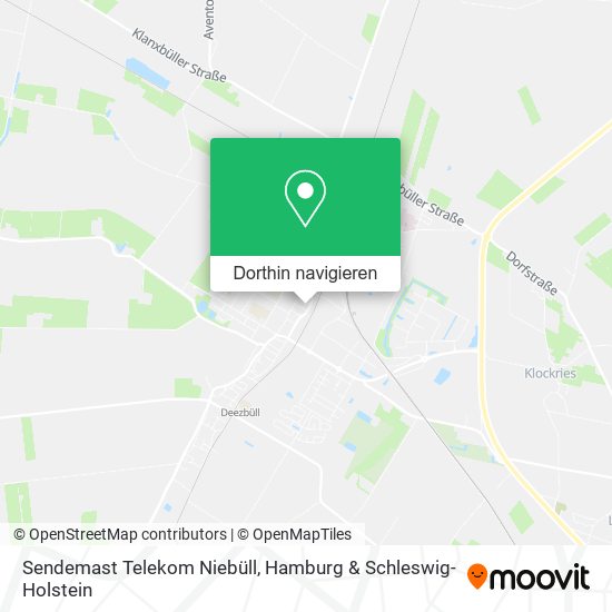 Sendemast Telekom Niebüll Karte
