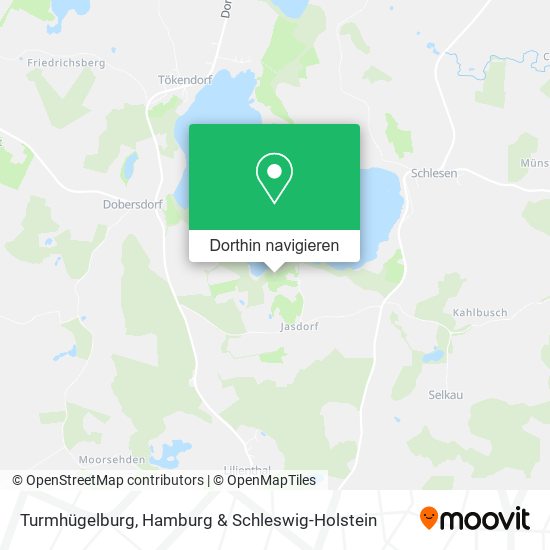 Turmhügelburg Karte