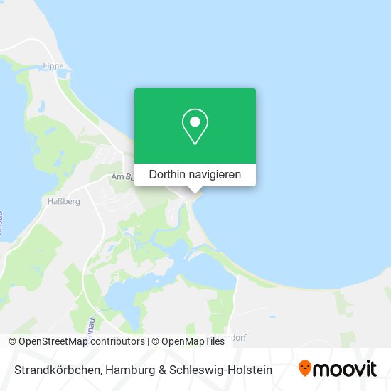 Strandkörbchen Karte