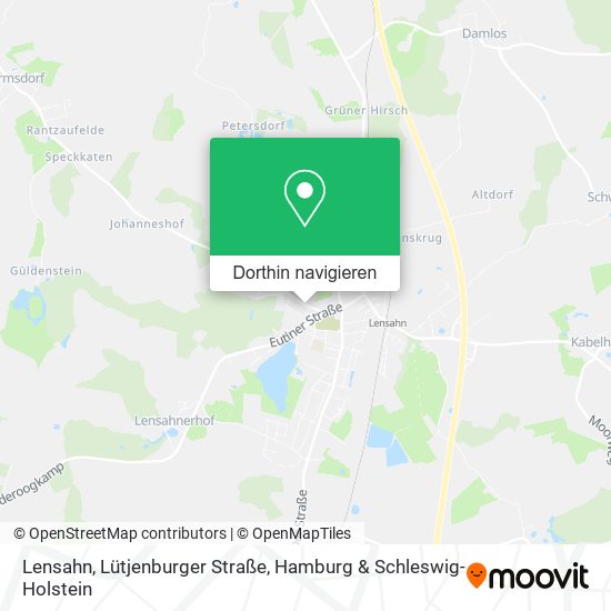 Lensahn, Lütjenburger Straße Karte