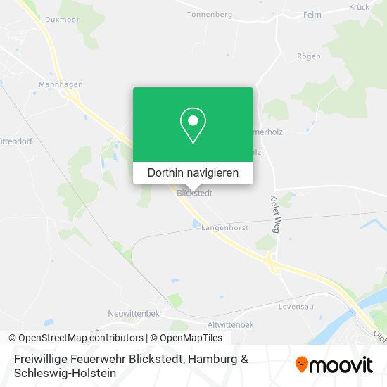 Freiwillige Feuerwehr Blickstedt Karte