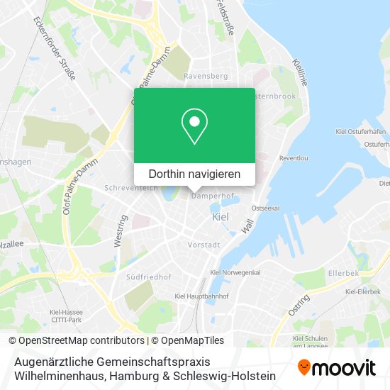 Augenärztliche Gemeinschaftspraxis Wilhelminenhaus Karte