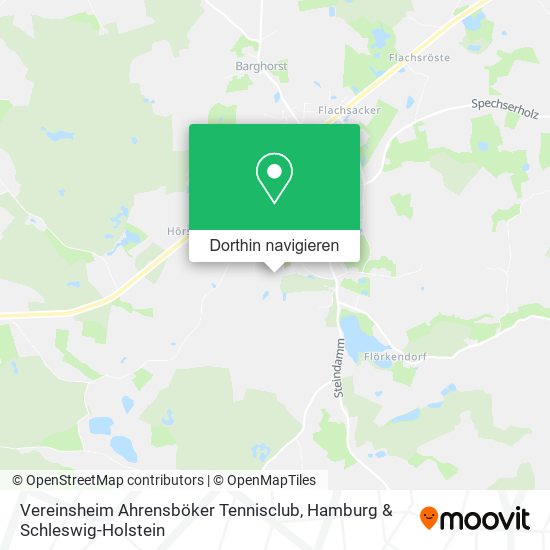 Vereinsheim Ahrensböker Tennisclub Karte