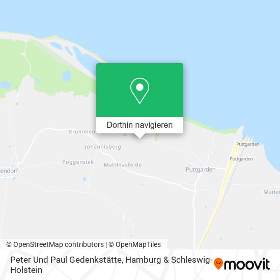 Peter Und Paul Gedenkstätte Karte