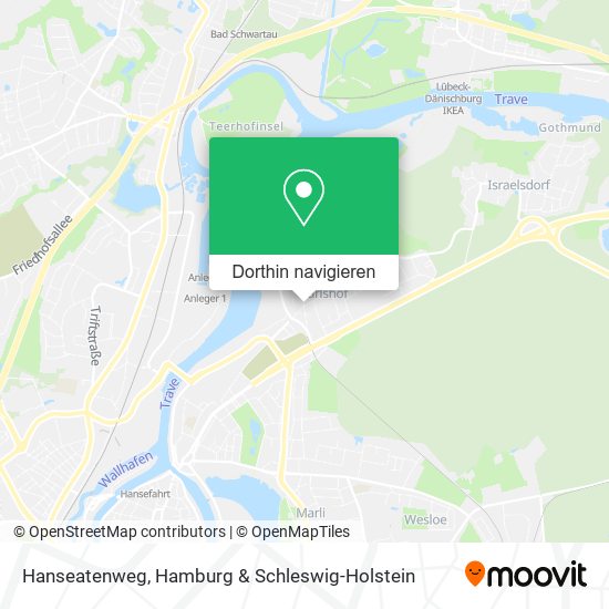 Hanseatenweg Karte