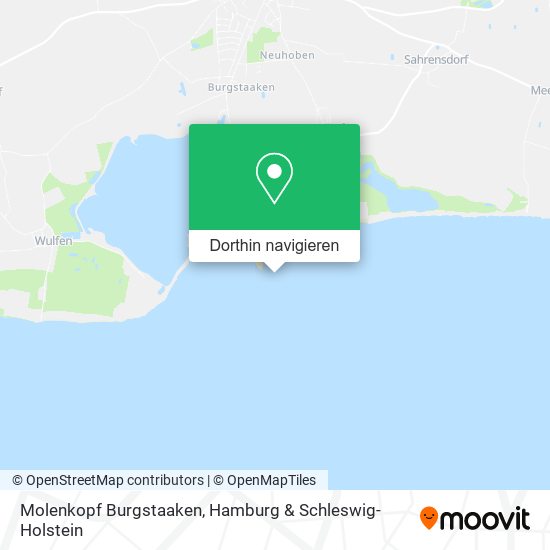 Molenkopf Burgstaaken Karte