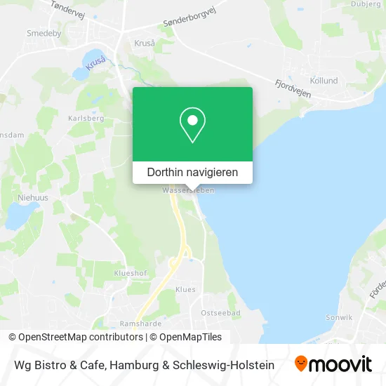 Wg Bistro & Cafe Karte