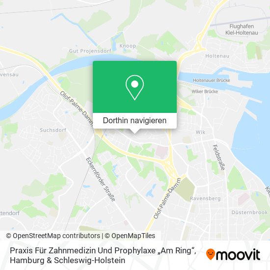 Praxis Für Zahnmedizin Und Prophylaxe  „Am Ring“ Karte