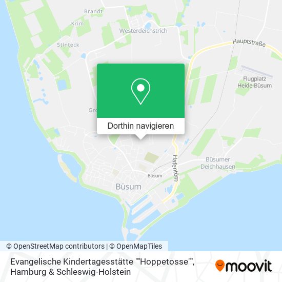 Evangelische Kindertagesstätte ""Hoppetosse"" Karte