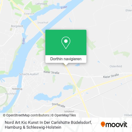 Nord Art Kic Kunst In Der Carlshütte Büdelsdorf Karte