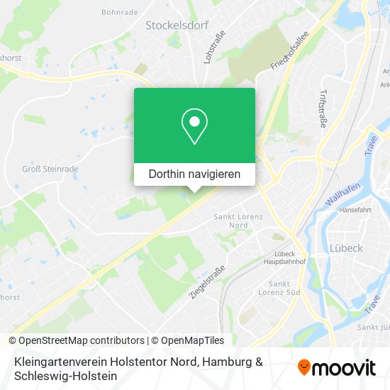 Kleingartenverein Holstentor Nord Karte