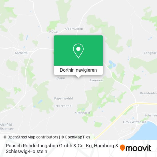 Paasch Rohrleitungsbau Gmbh & Co. Kg Karte