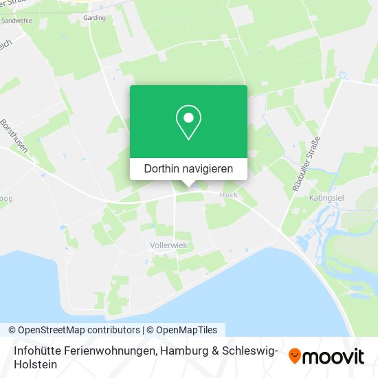 Infohütte Ferienwohnungen Karte