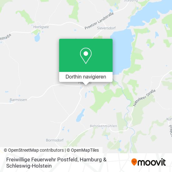 Freiwillige Feuerwehr Postfeld Karte
