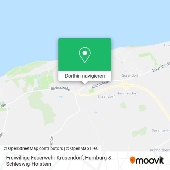 Freiwillige Feuerwehr Krusendorf Karte