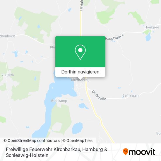 Freiwillige Feuerwehr Kirchbarkau Karte