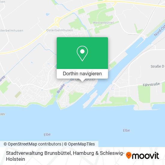 Stadtverwaltung Brunsbüttel Karte