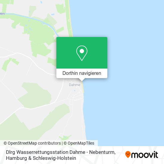 Dlrg Wasserrettungsstation Dahme - Nebenturm Karte