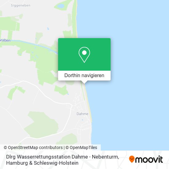 Dlrg Wasserrettungsstation Dahme - Nebenturm Karte