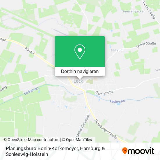 Planungsbüro Bonin-Körkemeyer Karte