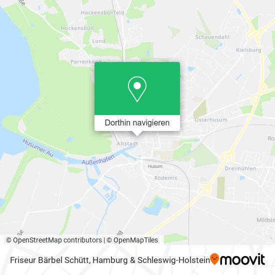 Friseur Bärbel Schütt Karte