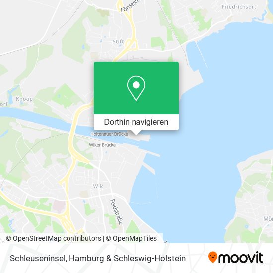 Schleuseninsel Karte