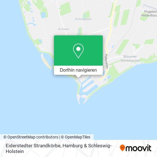 Eiderstedter Strandkörbe Karte