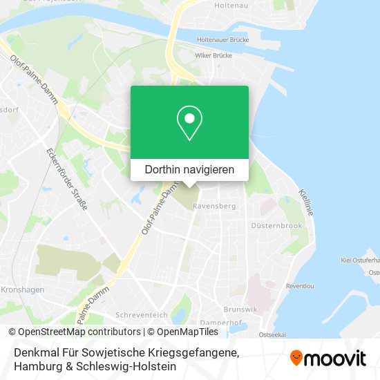 Denkmal Für Sowjetische Kriegsgefangene Karte