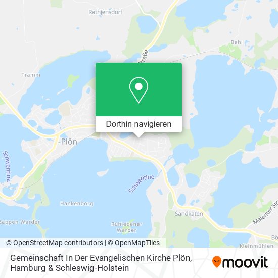 Gemeinschaft In Der Evangelischen Kirche Plön Karte