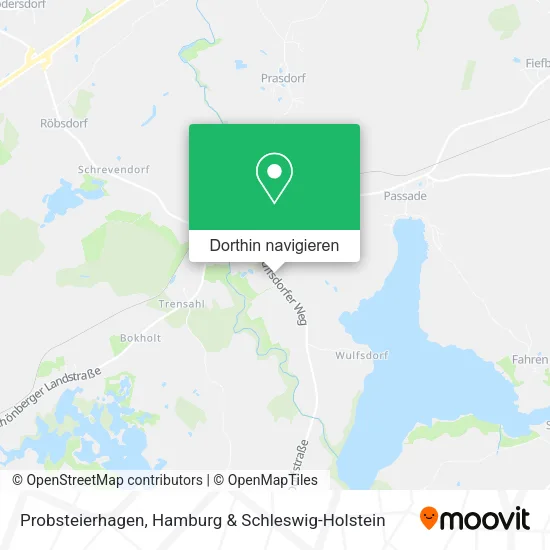 Probsteierhagen Karte