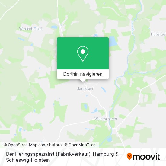Der Heringsspezialist (Fabrikverkauf) Karte