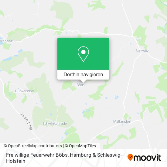 Freiwillige Feuerwehr Böbs Karte