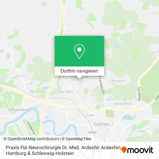 Praxis Für Neurochirurgie Dr. Med. Ardeshir Ardeshiri Karte