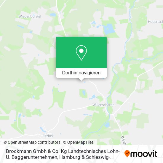 Brockmann Gmbh & Co. Kg Landtechnisches Lohn- U. Baggerunternehmen Karte