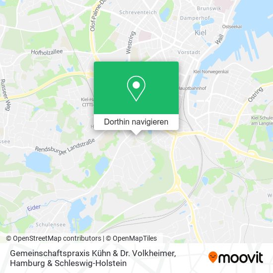Gemeinschaftspraxis Kühn & Dr. Volkheimer Karte